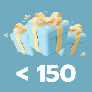 Geschenkideen für < 150