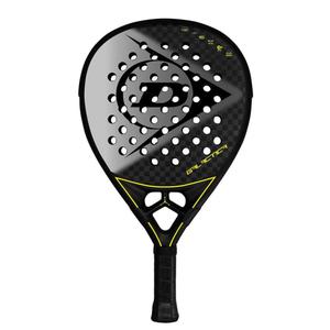 10325866-schlager-von-padel-dunlop-galactica-schwarz-weiss-grau-silber-gelb-tu