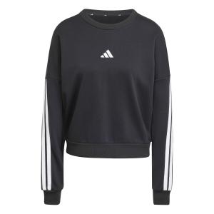 je0016-damen-sweatshirt-aus-french-terry-adidas-essentials-3-stripes-schwarz-weiss
