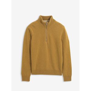 bk853-pullover-mit-stehkragen-und-halbreissverschluss-aus-polyamid-wolle-aigle-esssential-ockerfarben