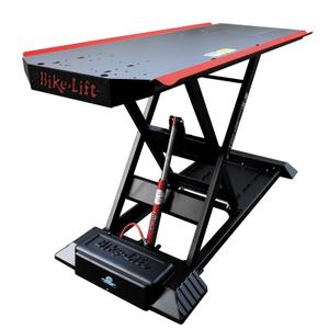 1049913-eingebauter-elektro-hydraulischer-hebel-tisch-bike-lift-756-schwarz-230x92-cm