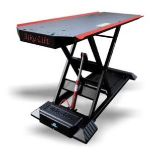 1119332-elektro-hydraulischer-hebetisch-bike-lift-756-schwarz-rot-230x92-cm