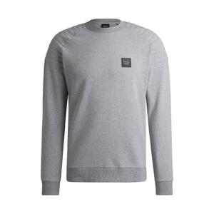 b6m1203-041-damen-runder-pullover-mit-polster-boss-equestrian-lex-graumischung