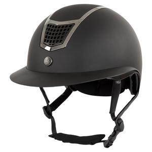541037-b194-5-reithelm-visier-fur-polo-br-equitation-lambda-plus-painted-schwarz-gunmetal