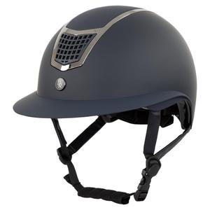 541037-l224-5-reithelm-visier-fur-polo-br-equitation-lambda-plus-painted-navy-gunnmetal