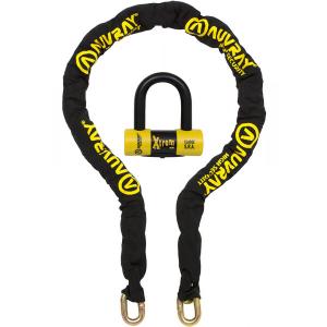 caxtr170auv-xtrem-kettenschloss-set-auvray-schwarz-gelb-13-5-mm-x-16-mm