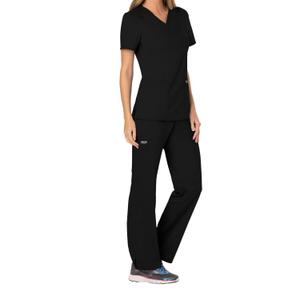 chwwe610-black-t-shirt-herzversteck-frau-cherokee-schwarz