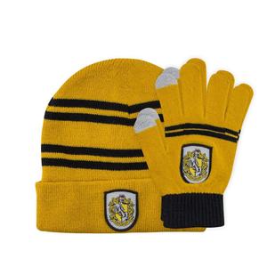 hpe60118-mutze-und-faustlinge-kind-cinereplicas-harry-potter-hufflepuff-gelb-tu