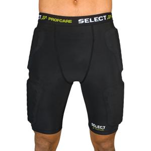 kompressionsshorts-mit-pads-select-6421-schwarz