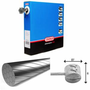 6427rvs-slick-box-bremskabel-1x9-drahte-edelstahl-slick-o1-5mm-t-kopf-o7x6-elvedes-x100-silber-2250-mm