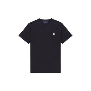 fpm3519-608-t-shirt-mit-kurzen-armeln-fred-perry-ringer-blauer-himmel