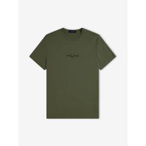 fpm4580-w19-t-shirt-fred-perry-embroidered-grun