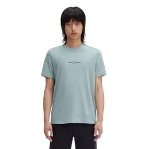 fpm4580-x06-t-shirt-fred-perry-silberblau