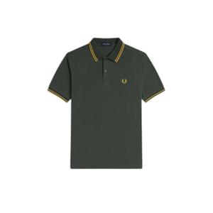 fpmm3600-y22-polo-mit-doppeltem-punkt-fred-perry-crt-grn-hnycmb