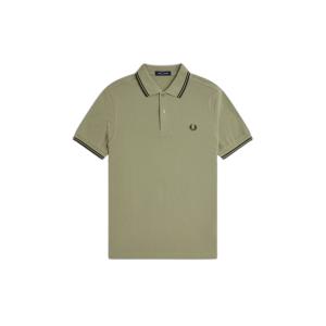 fpmm3600-y64-t-polo-mit-doppeltem-paspel-fred-perry-olivmnt-ngtgreen