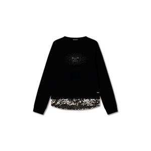 s25wsls4-nan116-damen-sweatshirt-mit-bluse-freddy-black-zebra-animalier