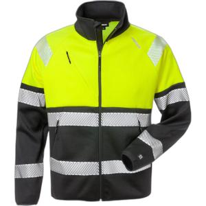 129509-196-hochsichtbarer-sweatshirt-klasse-1-fristads-4517-ssl-neongelb-schwarz