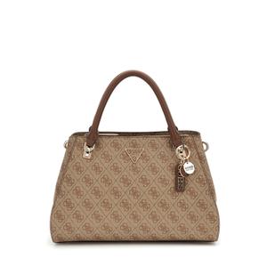 hwbg96-72070-lgw-damenhandtasche-guess-noelle-ii-luxury-latte-logo-braun-tu