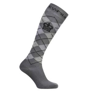 0205093013-7522-reitsocken-damen-hv-polo-argyle-grey-light-grey