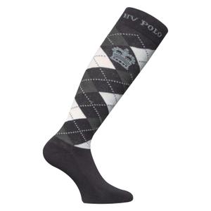 0205093013-7554-reitsocken-damen-hv-polo-argyle-charcoal-m-grey-m-soft-blue