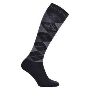 0205093013-9535-reitsocken-damen-hv-polo-argyle-black-lightgrey
