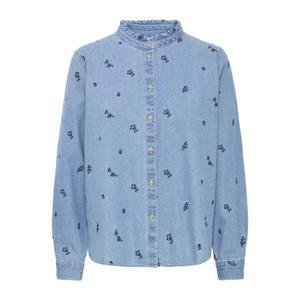20124169-900000381-damenhemd-ichi-archer-denim-emb-light-blue