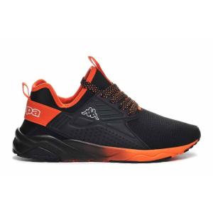 35156hw-a6u-turnschuhe-kappa-san-puerto-lace-schwarz-orange