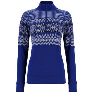 622909-azure-sweatshirt-mit-halbem-reissverschluss-damen-kari-traa-silja-blau