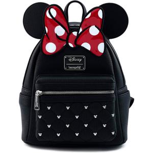 671803239845-rucksack-madchen-loungefly-disney-minnie-bow-schwarz-rot-22-90x11-43x26-70-cm