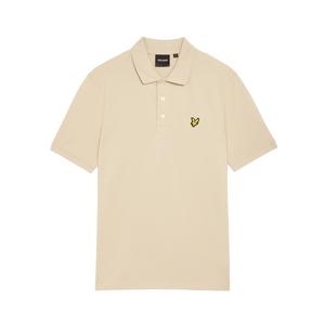 sp400vog-x865-polo-shirt-lyle-scott-plain-grau-taupe