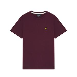 ts1804v-z562-t-shirt-lyle-scott-slub-burgundrot