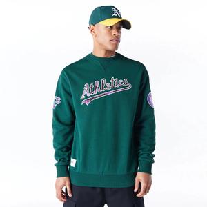 60580589-pullover-oakland-athletics-mlb-tartan-infill-dkgwhi