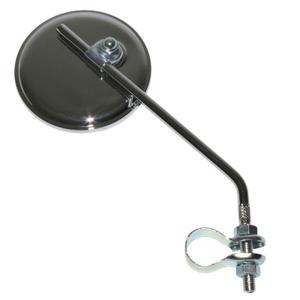 33918-fahrradspiegel-links-oder-rechts-rund-stahl-befestigung-verstellbarer-kragen-newton-schwarz-chrom-75-mm