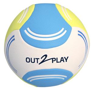 a1800639-mini-fussball-kind-out2play-o2p-weiss-blau-gelb-t1