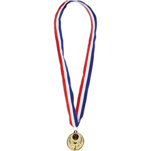 a2200491-medaille-sport-cord-kind-out2play-nylon-o2p-gold-blau-weiss-rot-4x1x1-cm