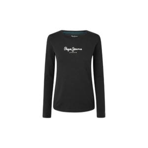 pl505203-999-langarmshirt-frau-pepe-jeans-new-virginia-n-schwarz