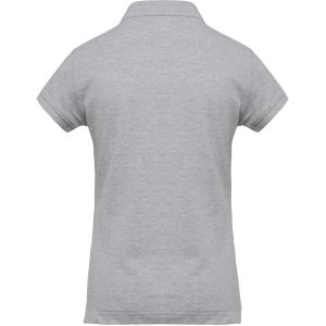 k242-oxfordgrey-damen-polo-mit-kurzen-armeln-kariban-grau-gesprenkelt