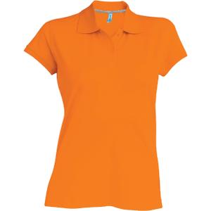 k242-orange-damen-polo-mit-kurzen-armeln-kariban-orange