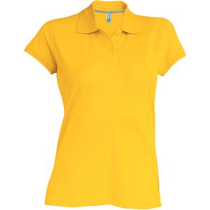 k242-yellow-frau-poloshirt-kurze-armel-kariban-gelb