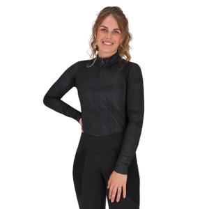 8879-zw-reit-polo-mit-langen-armeln-damen-qhp-zahra-schwarz