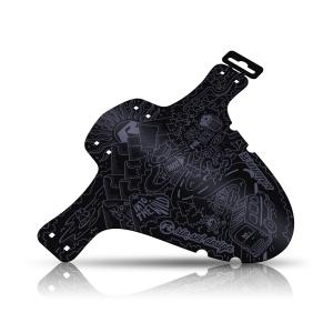 fe-s070-vorderer-kotflugel-riesel-design-schlamm-pe-vanlife-schwarz-220-mm
