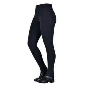 1027302017-reithose-mid-grip-madchen-saxon-warm-up-schwarz