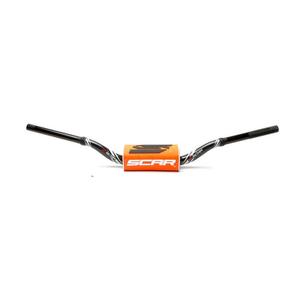 1119174002-motorradlenker-scar-o-graphic-low-schwarz-orange-67x760-mm