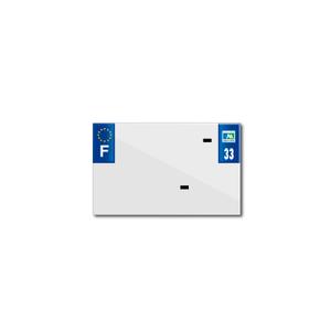 13161-blanko-pvc-kennzeichenstreifen-top-plaq-33-grau-210x130-mm