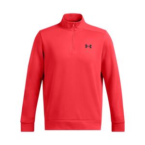 1373358-713-sweatshirt-mit-1-4-reissverschluss-under-armour-fleecer-racer-rot-schwarz