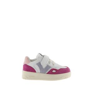 1257115-43-sneakers-mit-nur-einem-riemen-aus-mehrfarbigem-spaltleder-fur-kinder-er-victoria-fuschia